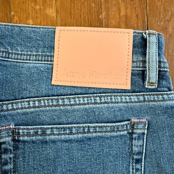Acne Studios North Mid Blue Skinny Fit Jeans - Picture 4 of 8